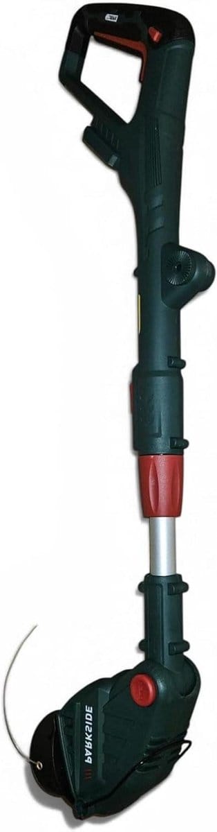 Draadloze grastrimmer - Accu trimmer - Gazon onderhoud - 25 cm snijbreedte - 20 Volt - Groen zwart