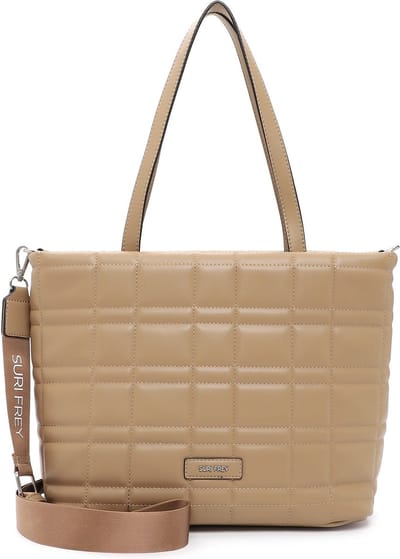 SURI FREY Shopper Hilary ( 13964 ) - Dames handtassen - taupe 900