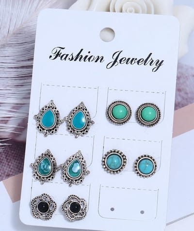 Oorbellen / oorknopjes set | 5 paar