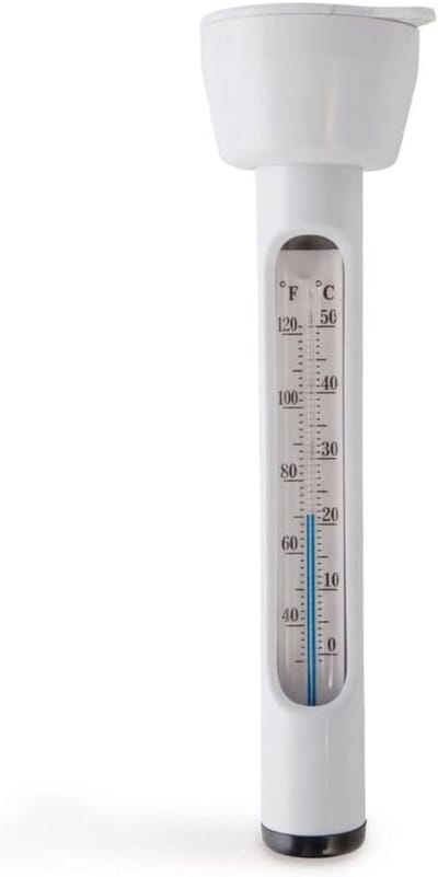 Drijvende zwembadthermometer met koord voor nauwkeurige temperatuurmeting