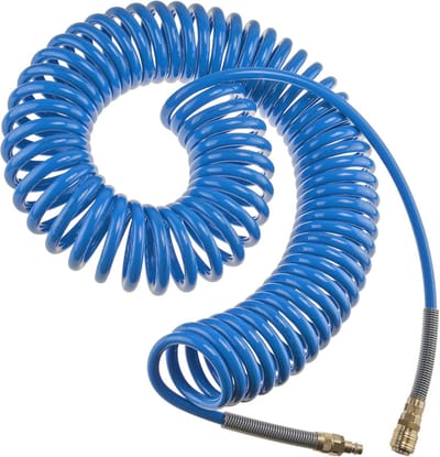 Pneumatische spiraalslang 15m - 8mm binnendiameter - 12mm buitendiameter voor gereedschap en industriële toepassingen