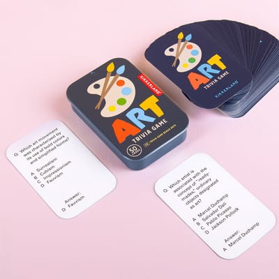 Trivia Game - Art van Kikkerland