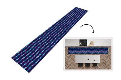 Keukenloper - Loper keuken - Blokken - Waves - Patronen - 300x50 cm - Keukenloper vinyl