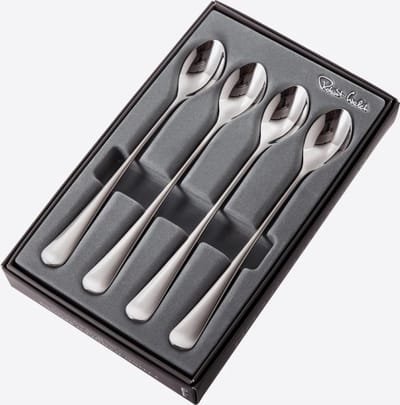Robert Welch Radford set van 4 lange lepels uit rvs 21cm
