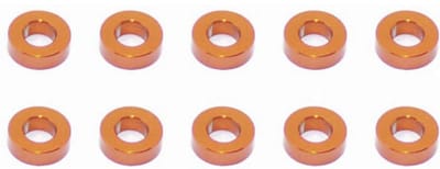 Aluminium drukring 3 mm 6 mm 1 mm 1 stuk