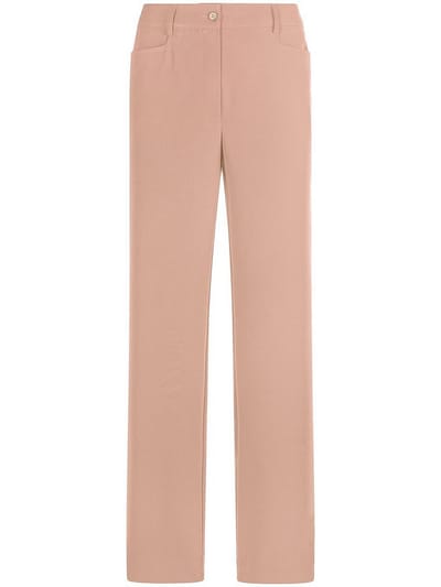 Comfort Fit-broek Van Peter Hahn oranje