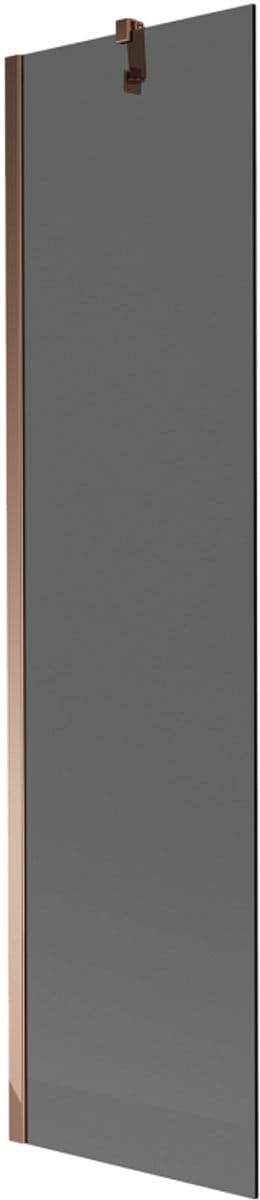 Mexen Next badwand 1-delig 50 x 150 , grafiet, roze goud - 895-050-000-00-40-60