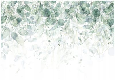 WALLARENA - Fotobehang - 250x175 cm - groene bladeren natuur voor slaapkamer woonkamer