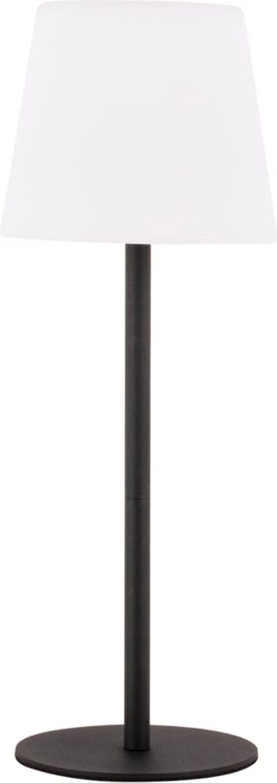 Leitmotiv Tafellamp Outdoors - Zwart - 15x15x40cm - Modern