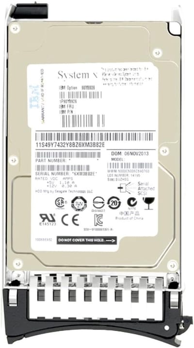 Interne Harde Schijf - Harde Schijf - Gegevens Opslaan - SAS Interface - 500 GB - Zilver