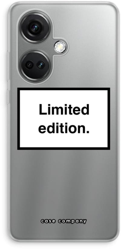 Case Company® - Hoesje geschikt voor OnePlus Nord CE 3 hoesje - Limited edition - Soft Cover Telefoonhoesje - Bescherming aan alle Kanten en Schermrand