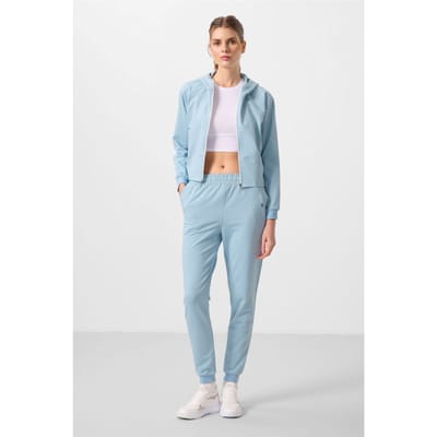 Oversized Hooded Zip Sweatshirt en Broek Set