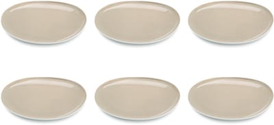 Medard de Noblat - Oslo Linen - Dinerbord 28 cm - 6 delig - Stoneware