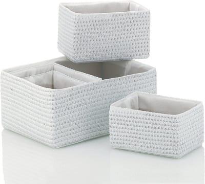 Rimossa Mand Set van 5 Stuks - Wit - Kela
