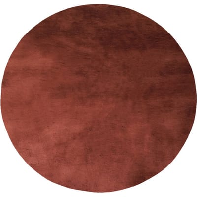 Vloerkleed Morbido Terra - Rond ø230 cm - Extra Hoogpolig Fluffy Vloerkleed in Scandinavische / Hotel Chique Stijl