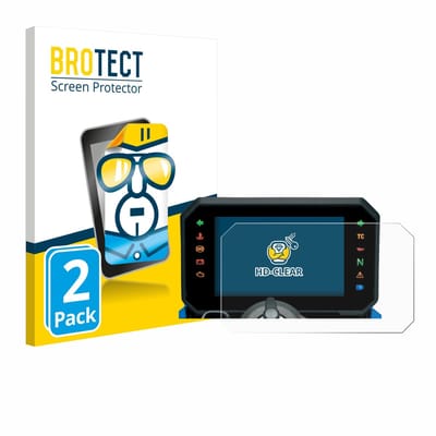 BROTECT - Screenprotector voor Suzuki GSX-8S 2025 - Folie Beschermfolie transparant 2 Stuks