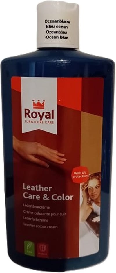 Royal Furniture Care Leather & Color - Oceaanblauw 250ml