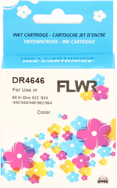 FLWR - Cartridges / Dell 922 / kleur / Geschikt voor Dell