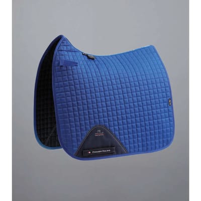 Dressuurmat voor paarden in effen katoen Premier Equine Close Contact