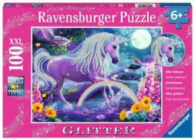 Ravensburger Glitter Legpuzzel 100 stuk(s) Fantasie