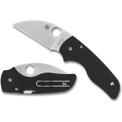 Spyderco Zakmes Lil Native Wharncliffe Black CPM S30V PE