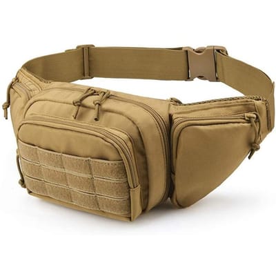 Tactische heuptas Militair heuptasje Sling-schoudertas Buitenborstpakket Verborgen draagholster 43*8*16cm