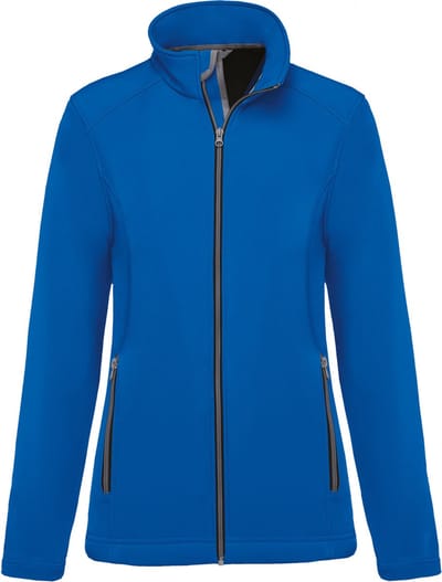 Kariban 2-laagse damessoftshelljas K425 - Light Royal Blue - S