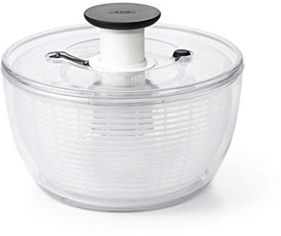 Salade Spinner 6L - Helder Design voor Efficiënt Droogmaken van Groenten