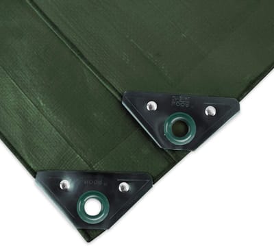 Noor Dekzeil 200 g/m² - 3.00 x 4.00 m - Groen - Waterdicht - PP/PE transparent tarp