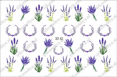 Korneliya 3D Waterdecal - 3D 042
