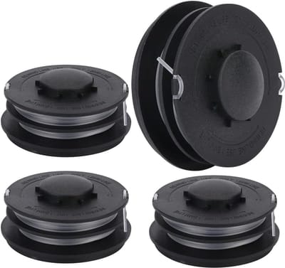 SnelShoppen - Draadspoelen voor Brush Cutter, Vervangingsset, 4 Stuks, Eenvoudig Te Installeren, 2 mm Draad, 5 m Lengte, Tuin Gereedschap, Geschikt vo