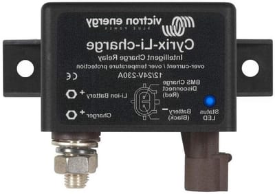 Intelligent Laadrelais - Accu Separator - Accu Beheer - Automatische Schakeling - 230 Amp - Zilver