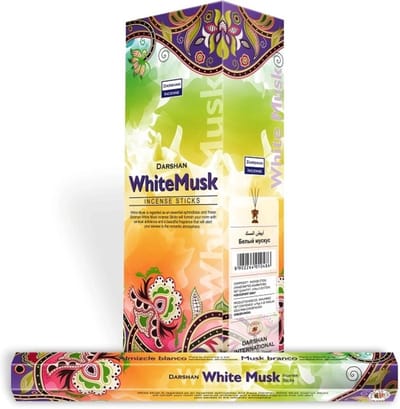 Darshan Wierook White Musk (6 pakjes)