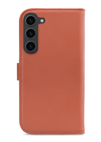 My Style Telefoonhoesje geschikt voor Samsung Galaxy S23 Hoesje | My Style Flex Wallet Bookcase Portemonnee | Pasjeshouder voor 3 Pasjes | Telefoonhoesje voor Pinpas / OV Kaart / Rijbewijs - Rust Red | Rood