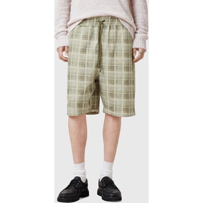 AllSaints Benji Sweatshort Dusty Light Brown Taglia: M | Pantaloncini Outlet | Uomo | Marrone