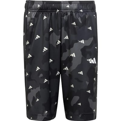 adidas Performance Train Essentials Seasonal AEROREADY Allover Print Regular-Fit Short - Kinderen - Grijs - 128