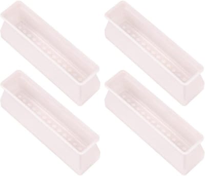 Stoelpootbeschermers - Meubelvoetjes - Vloer beschermen - Geluidloos schuiven - 4 stuks - Transparant