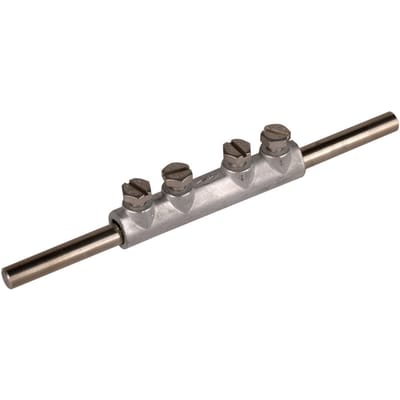 Dehn ZDC aansluitbus voor Rd 8mm met 4 schroeven M6x10mm - 385203