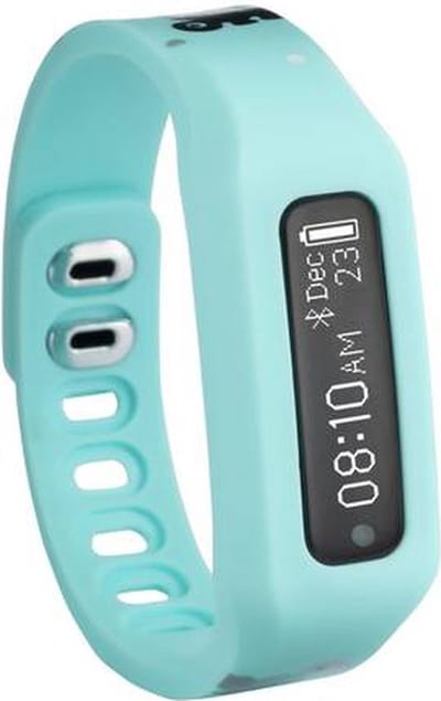 Nuband jr Activity Tracker fit set blauw +gym of zwemtas