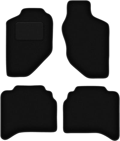 Zwarte veloursmatten voor: Opel Frontera B 5-deurs (1998-2006)
