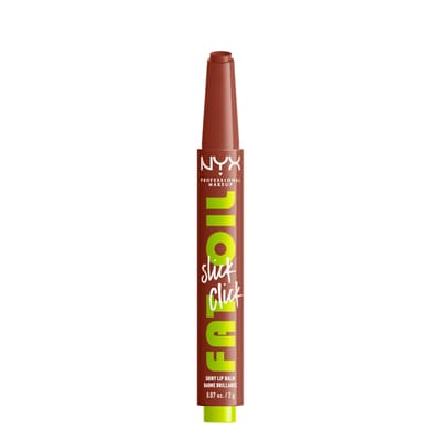NYX Professional Makeup Fat Oil Slick Click - Link in my Bio - lippenbalsem - warm nude - 2g