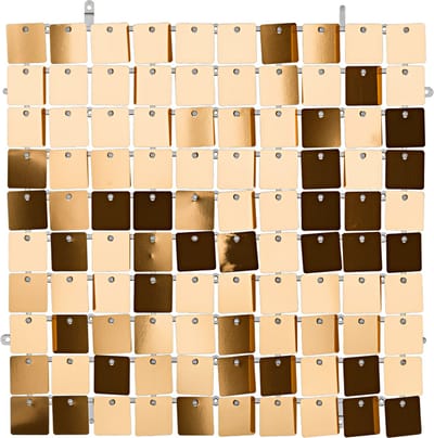 Backdrop Paneel – Koperen Vierkantjes