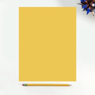 Gekleurd Kopieerpapier - Printerpapier Goud - Documenten Printen - 30% Gerecycled Materiaal - 8.5 x 11 Inch - Goud