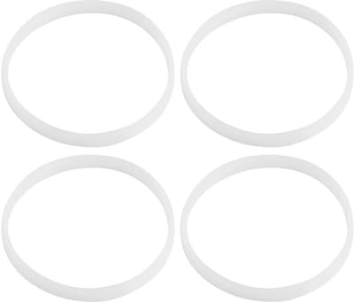 O-Ring Vervanging - Rubber Afdichting - Set van 4 Stuks - Diameter 10 cm - Geschikt voor Juicer - Lichtgewicht 40 g - Afdichtring