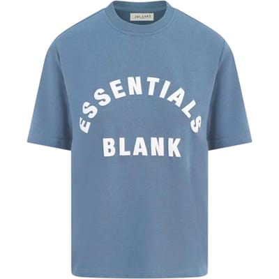 Blank Essentials Dames/Dames Oversized Vriend T-shirt (Orion Blauw)