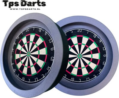 Tps Dartbord verlichting - Pure Zilver Grijs - Led Dartbord verlichting - Led surround dartbord verlichting- dartbord verlichting