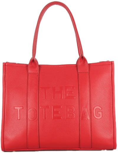 Giuliano kunstlederen handtas''Tote bag'' Saphine - Dames - Rood