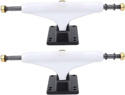 Skateboard Trucks - Wielbeugels Set - Buitensporten - Geïntegreerd Ontwerp - 2 Stuks - Zwart