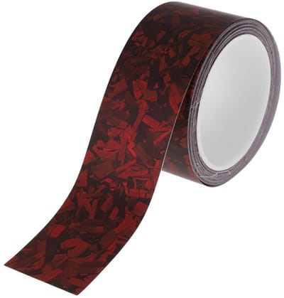 Dikke Stripes Plakband 50mm x 8.5m voor Auto, Motor en Boot - DIY Racing Stripes, Mat Sticker in Rood, 1 Stuk