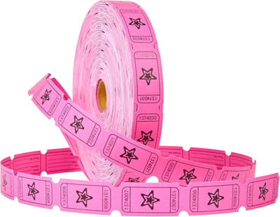 Roze Bingo Spelset met Accessoires en Loterij Tickets voor Feesten en Evenementen - KreativeKraft